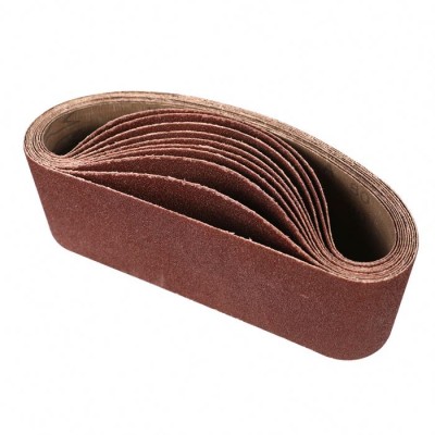 brown aluminium oxide splicing tape abrasive cloth belt